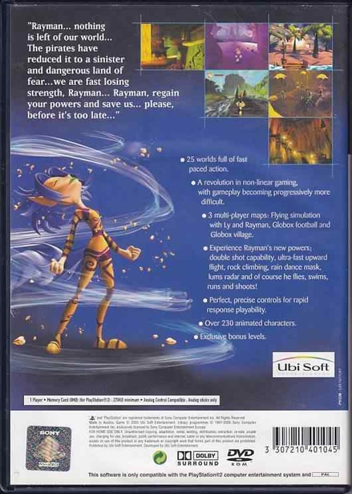 Rayman Revolution - PS2 (B Grade) (Genbrug)